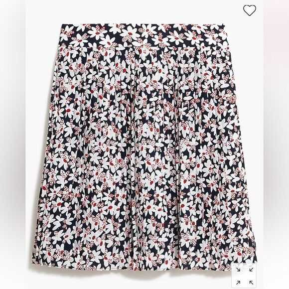 J. Crew Factory Dresses & Skirts - NWT Floral pleated mini skirt  